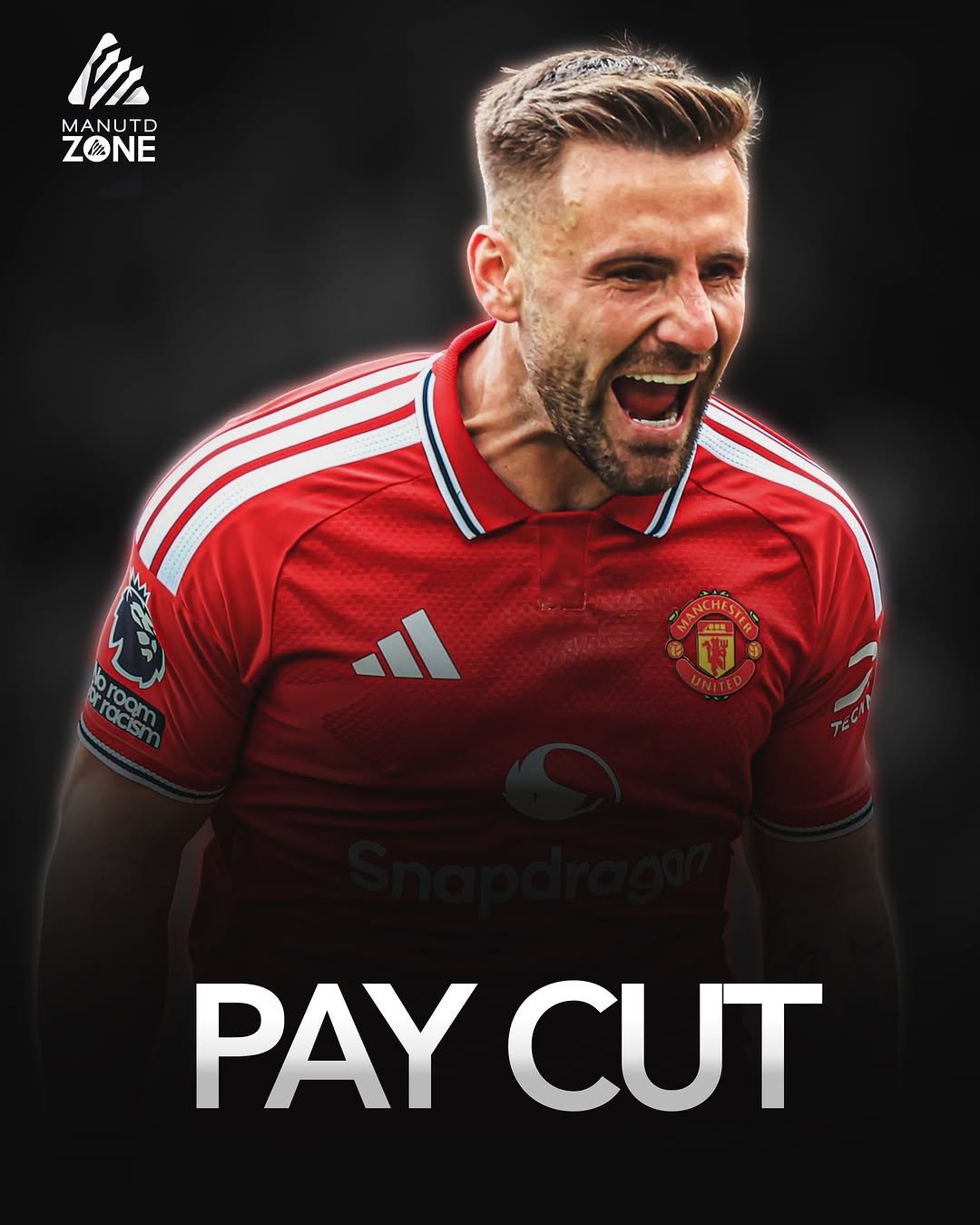 manunitedzone 게시물 이미지: 🚨 Luke Shaw will have to take a 𝐏𝐀𝐘 𝐂𝐔𝐓 if he...