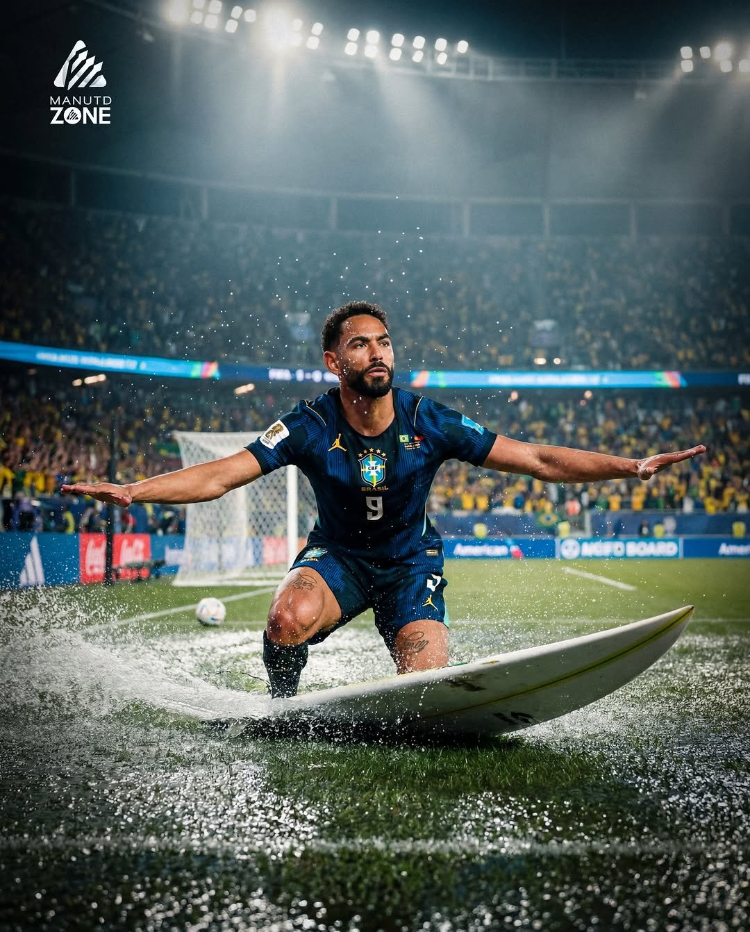 manunitedzone 게시물 이미지: 𝐒𝐔𝐑𝐅𝐈𝐍𝐆 𝐎𝐍 𝐓𝐇𝐄 𝐖𝐎𝐑𝐋𝐃 𝐒𝐓𝐀𝐆𝐄! 🌍🏄‍♂️ 

Our number...