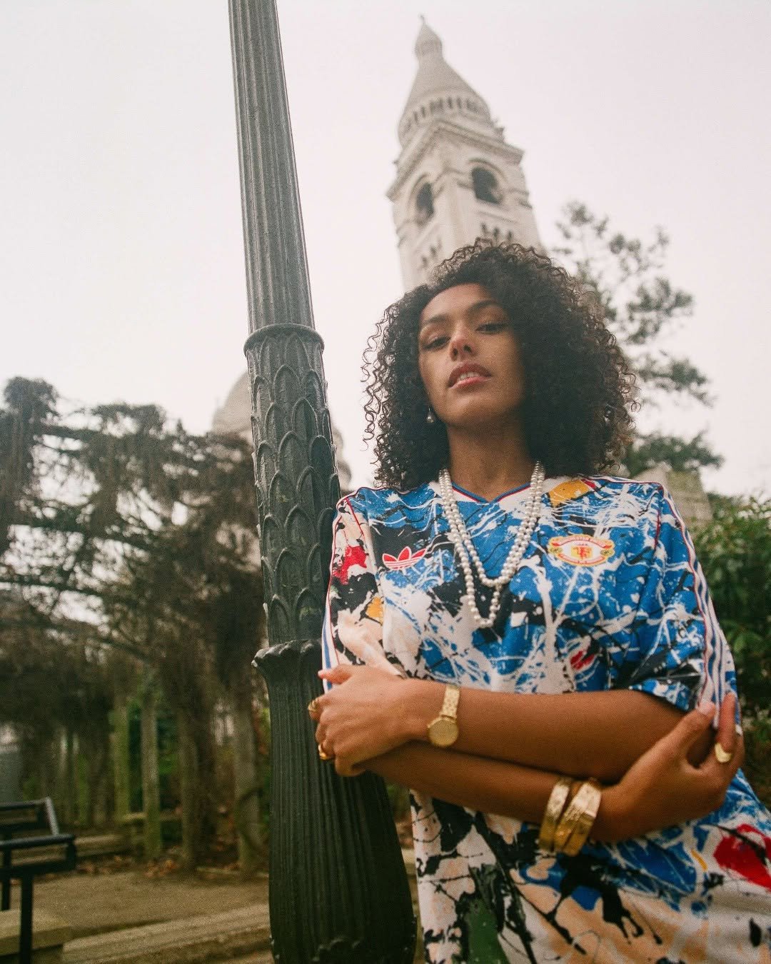 Photo shared by Manchester United on February 21, 2026 tagging @sabsinghh. May be an image of one or more people, makeup and text.