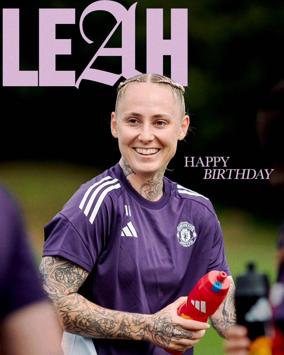 manutdwomen 게시물 이미지: Wishing you a fantastic birthday, Leah 🫶