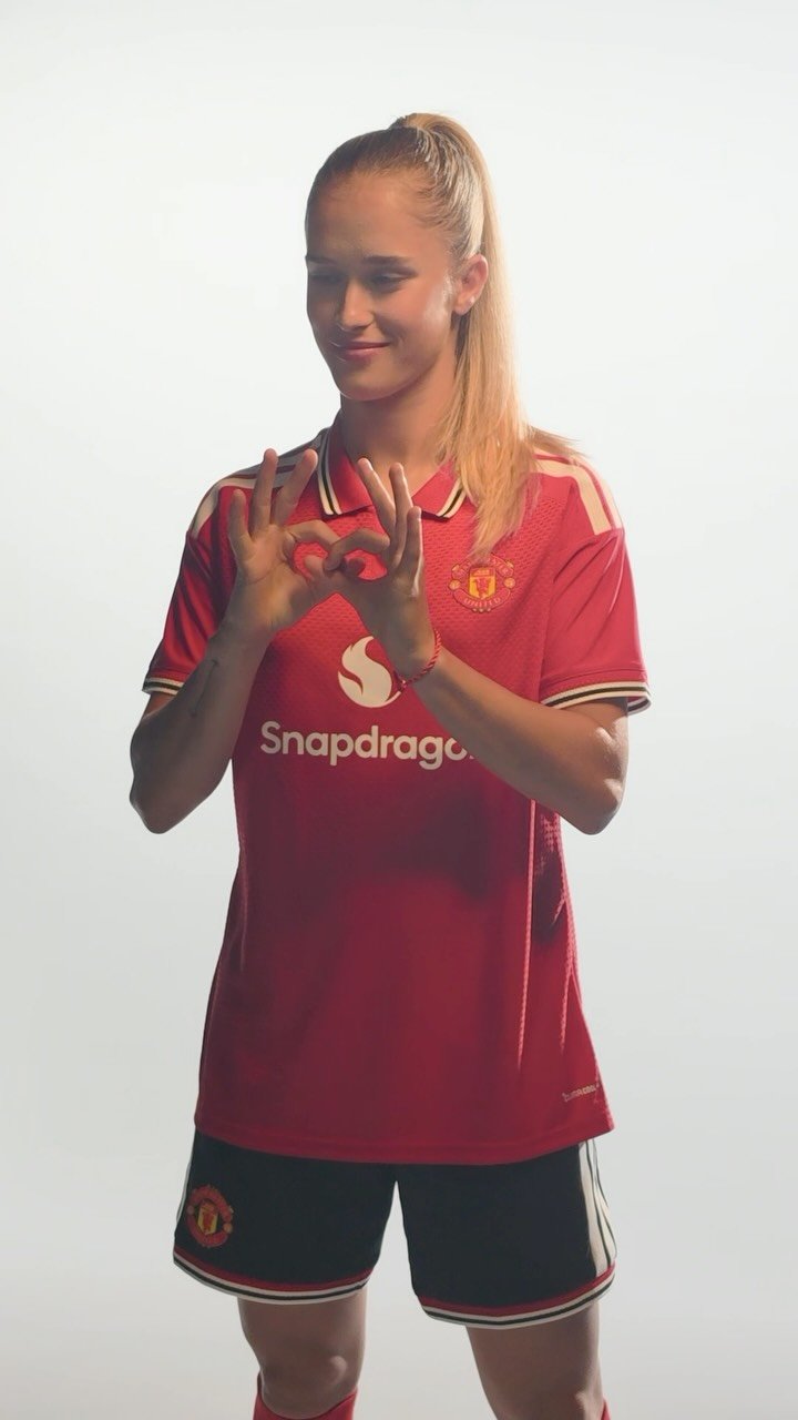 manutdwomen 게시물 이미지: Andrea’s trademark celebration explained 😅👌