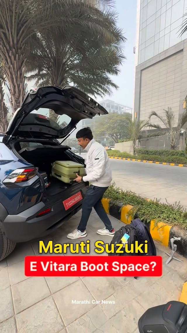 marathi_car_news 게시물 이미지: आज आम्ही केली Maruti Suzuki ची पहिली Electric...