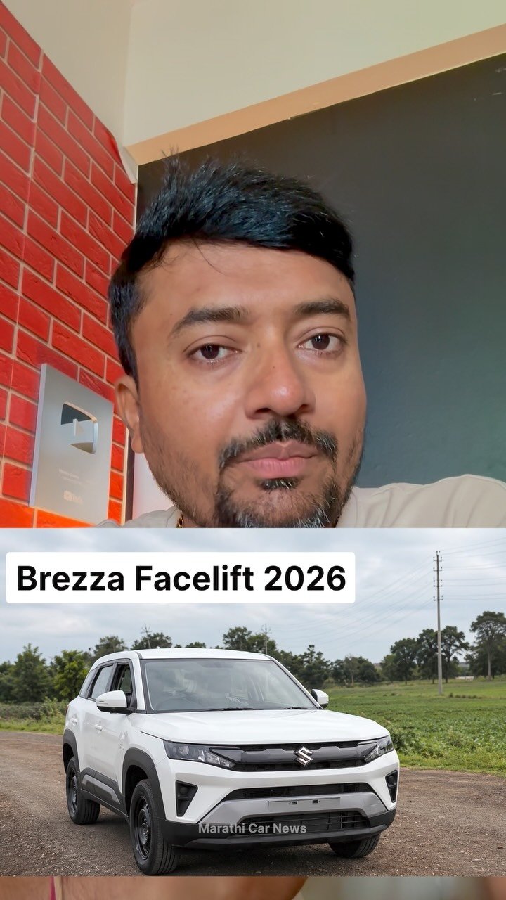 marathi_car_news 게시물 이미지: नवीन Brezza 2026 आणि Syros EV बद्दल पूर्ण...