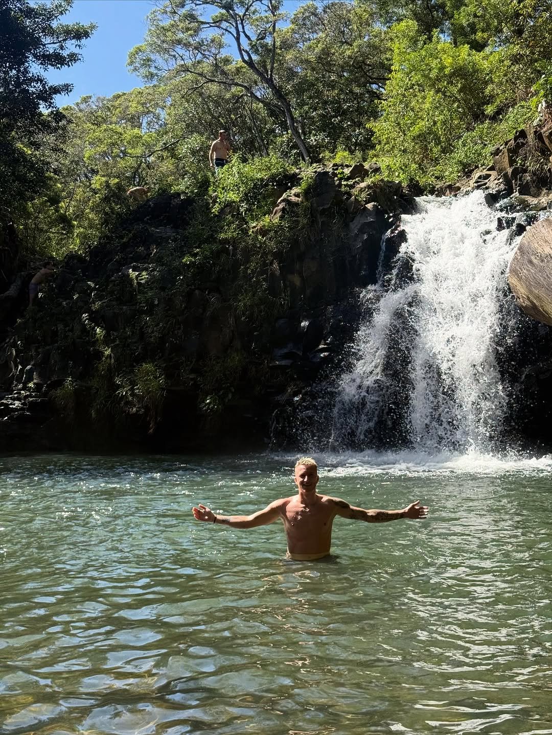 Photo by Marco Reus on November 25, 2025. May be an image of waterfall.