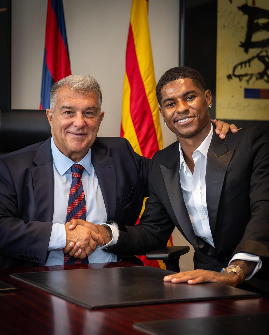 marcusrashford 게시물 이미지: Visca Barça 💪🏾