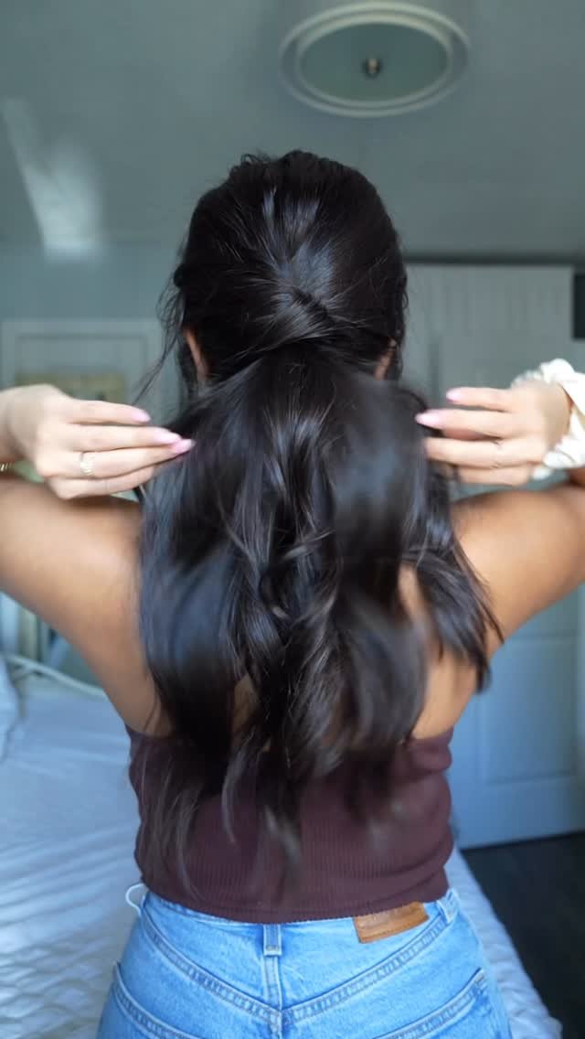 mariaaiellohair 게시물 이미지: Favorite Spring Ponytail 💖🔥

#hairtutorial...