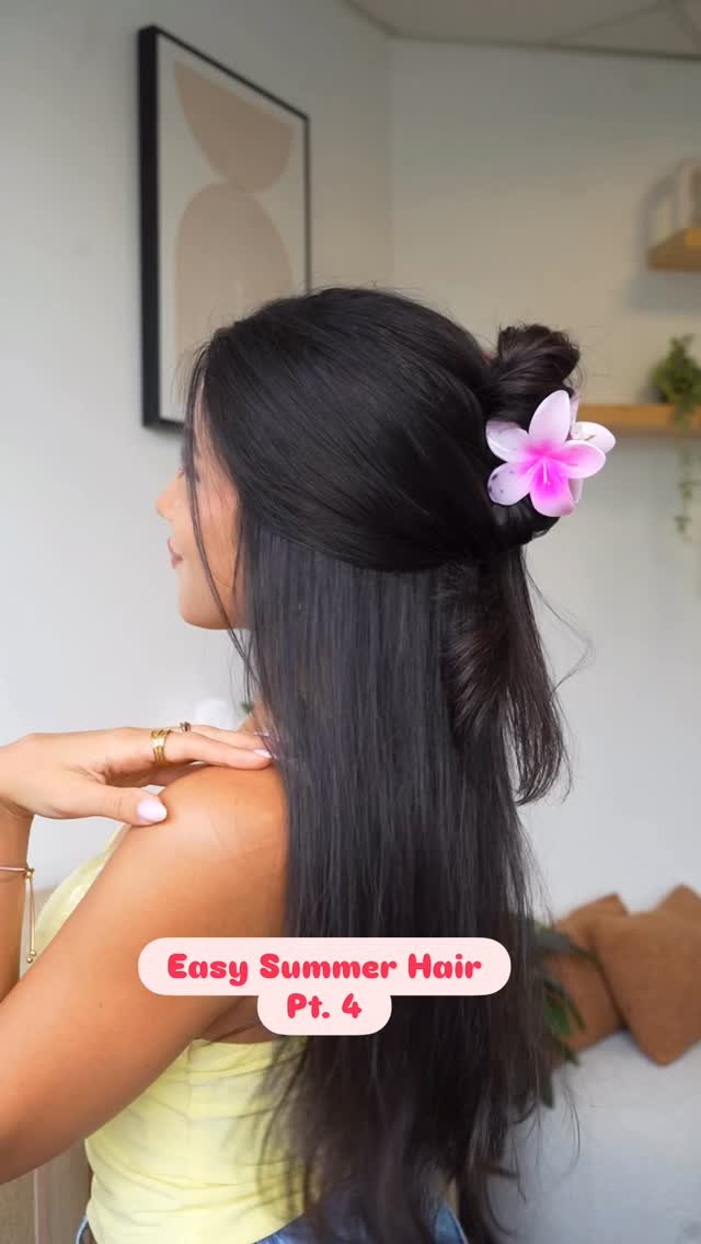 mariaaiellohair 게시물 이미지: 4/5 Simple and Easy styles🌸💖
#hair...