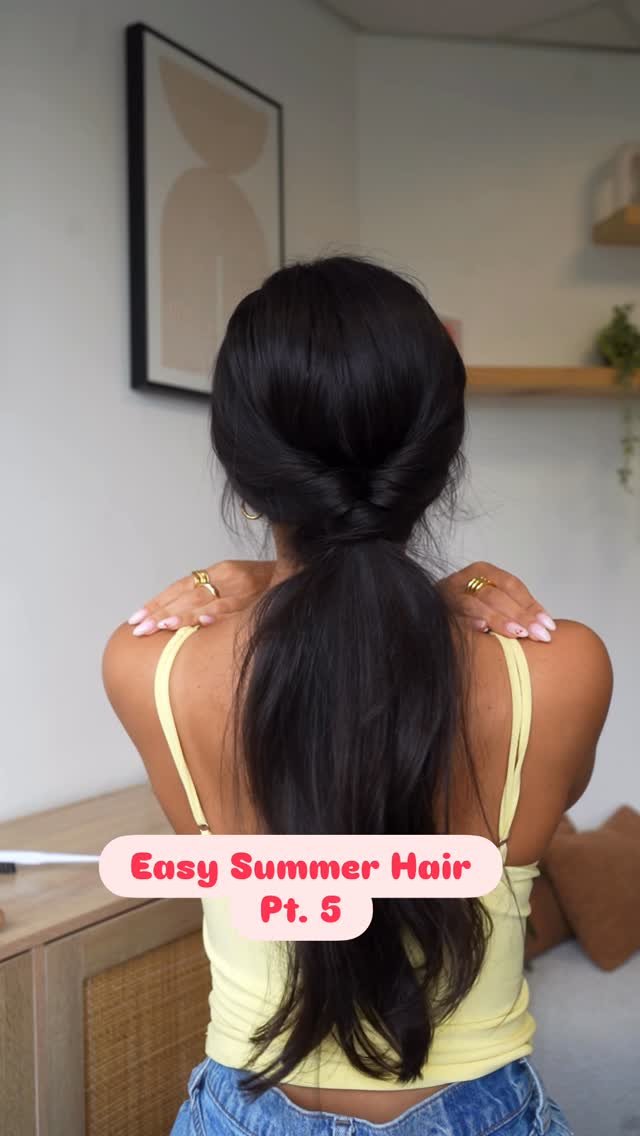 mariaaiellohair 게시물 이미지: 5/5 Simple Styles💖✨
#hair #summerhair...