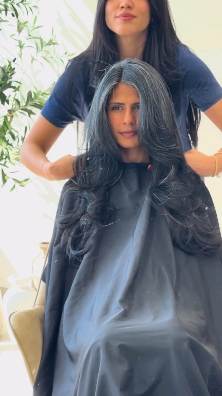 mariaaiellohair 게시물 이미지: Fresh cut + fresh gloss on @kirtitewani 

A...