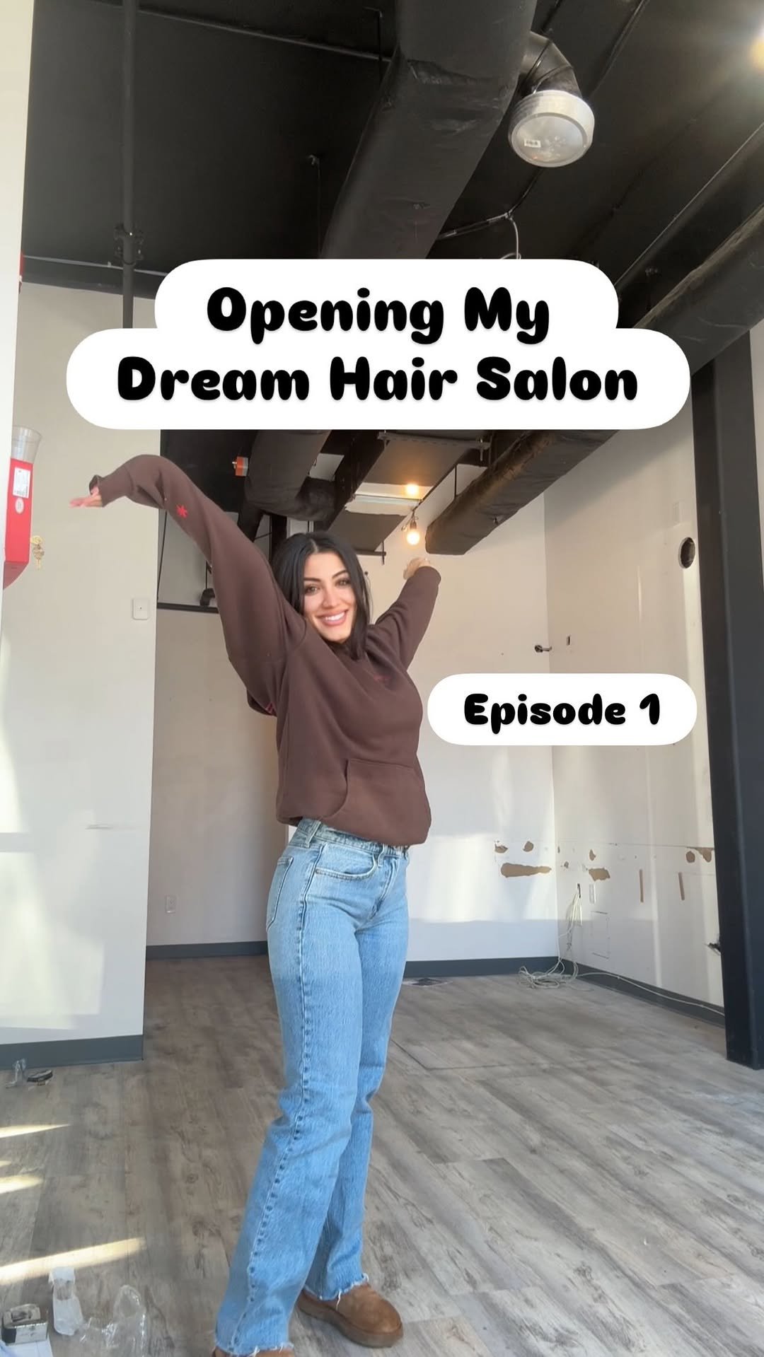 mariaaiellohair 게시물 이미지: Opening my dream salon✨— 
Episode One.

I’m...