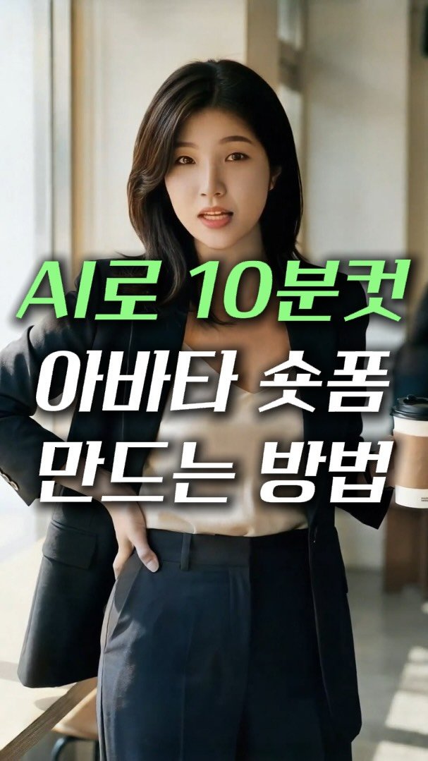 marketer_c_ 게시물 이미지: 댓글에 "모픽" ➡️ [여성 AI 인플루언서 워크플로 링크] 자료 제공...