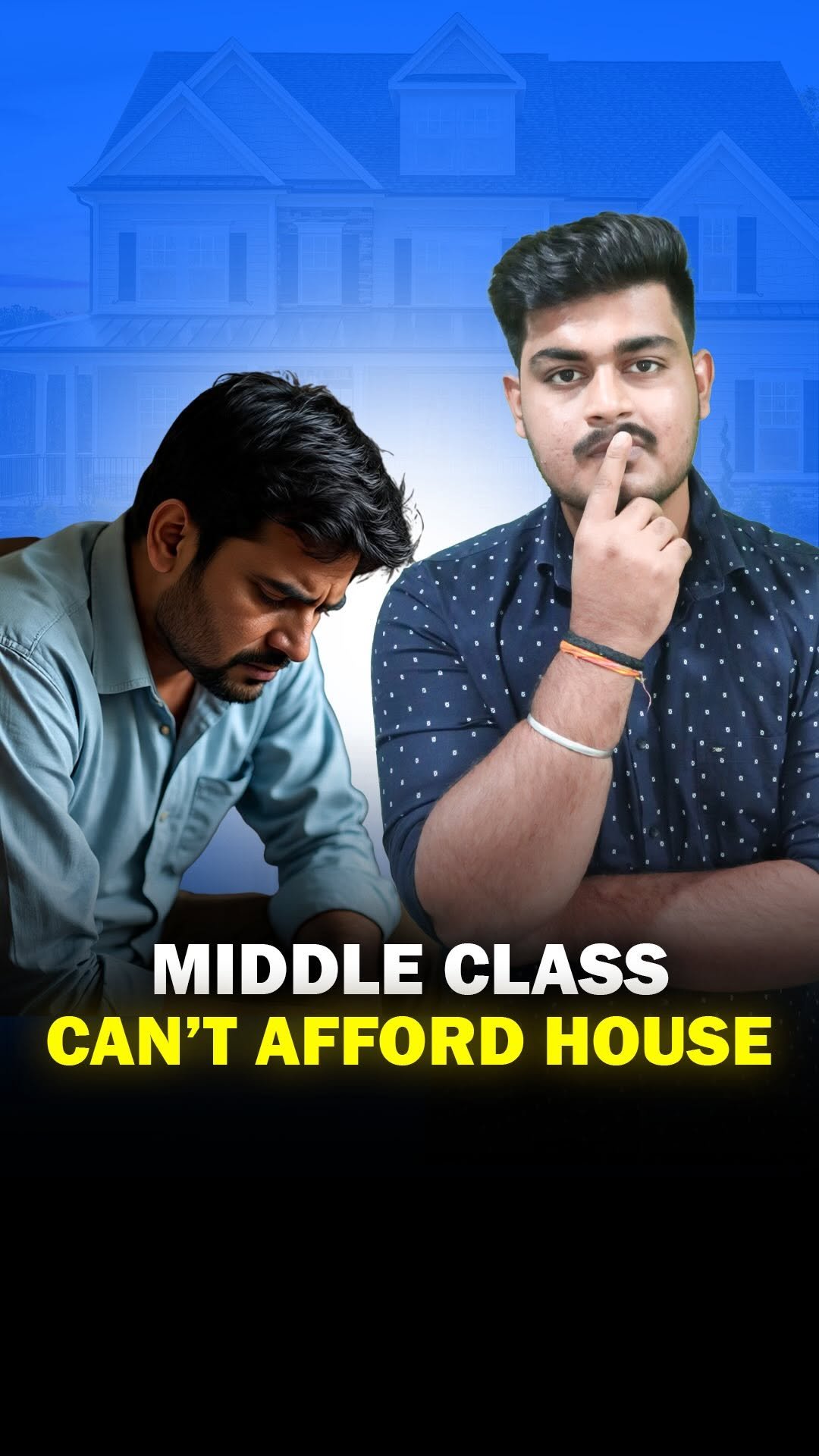 marketians 게시물 이미지: 🚨Middle Class struggling to buy House in India...