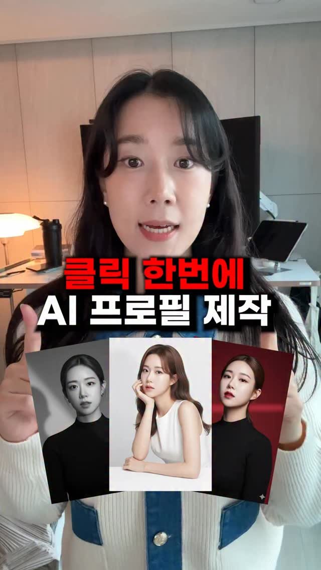 marketing__beauty1 게시물 이미지: 클릭 몇번으로 프로필 완성하는 미친 AI🔥

요즘 누가 스튜디오 가요?
AI에게...
