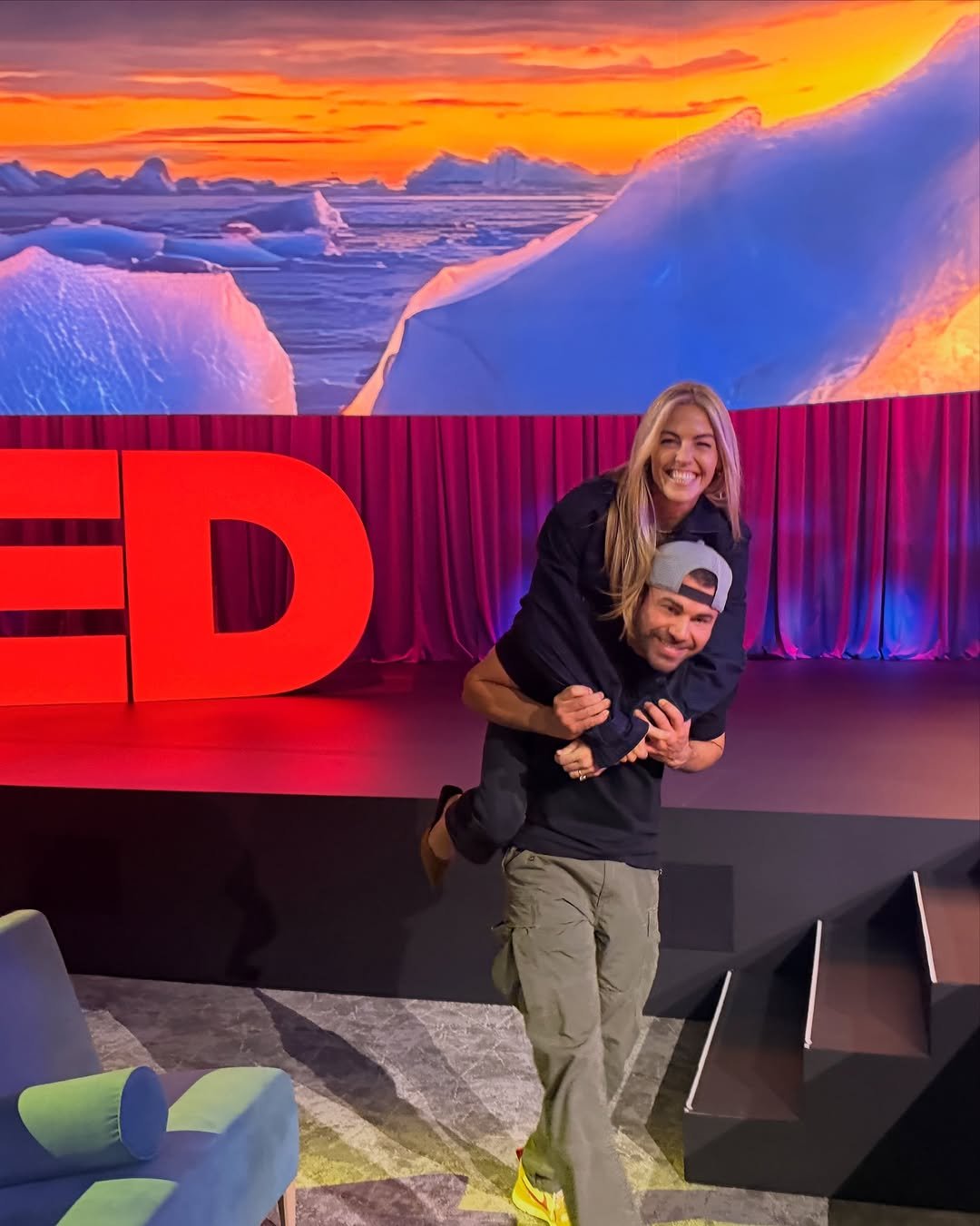 markrober 게시물 이미지: Some TED bts. It was an incredible experience...