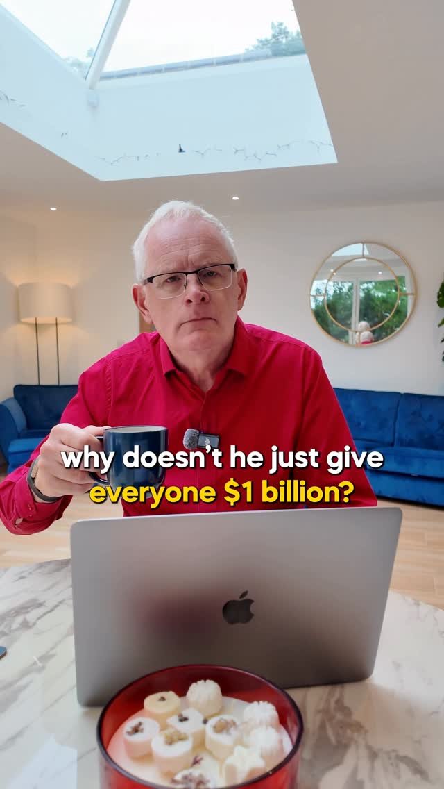 marktilbury 게시물 이미지: What if everyone got $1 billion? 😳