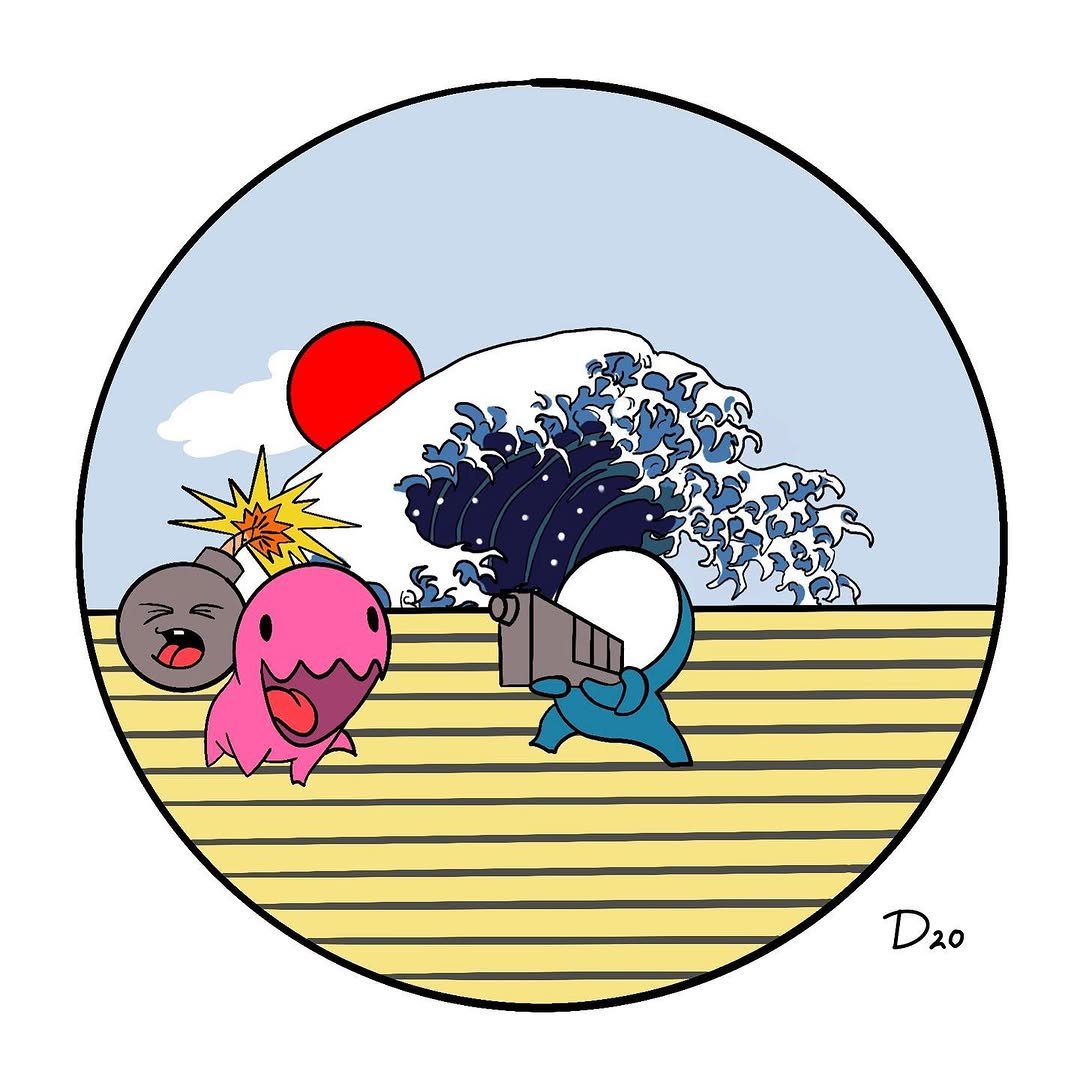 maru 게시물 이미지: Japanese traditional art & Starcraft fan art.