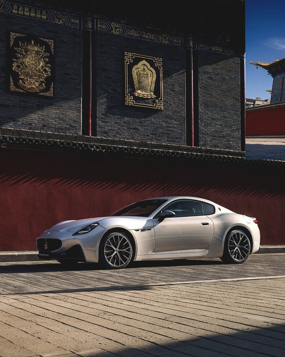 maserati 게시물 이미지: Xi’An appears slowly.​⁣
First the shadows,...