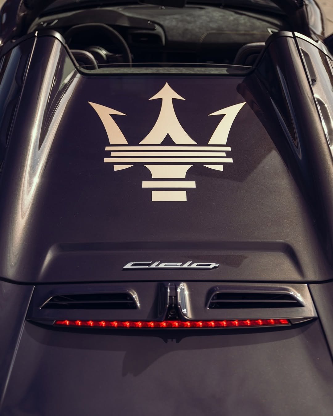 Photo by Maserati on December 04, 2025. May be an image of wheel, roadster and text.