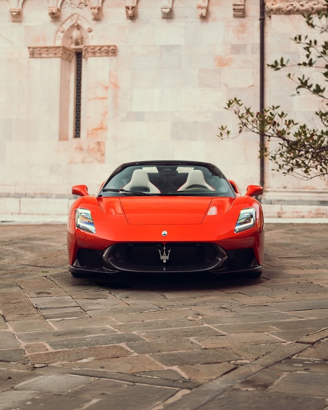 Photo by Maserati on December 06, 2025. May be an image of car, convertible, roadster, wheel and text.