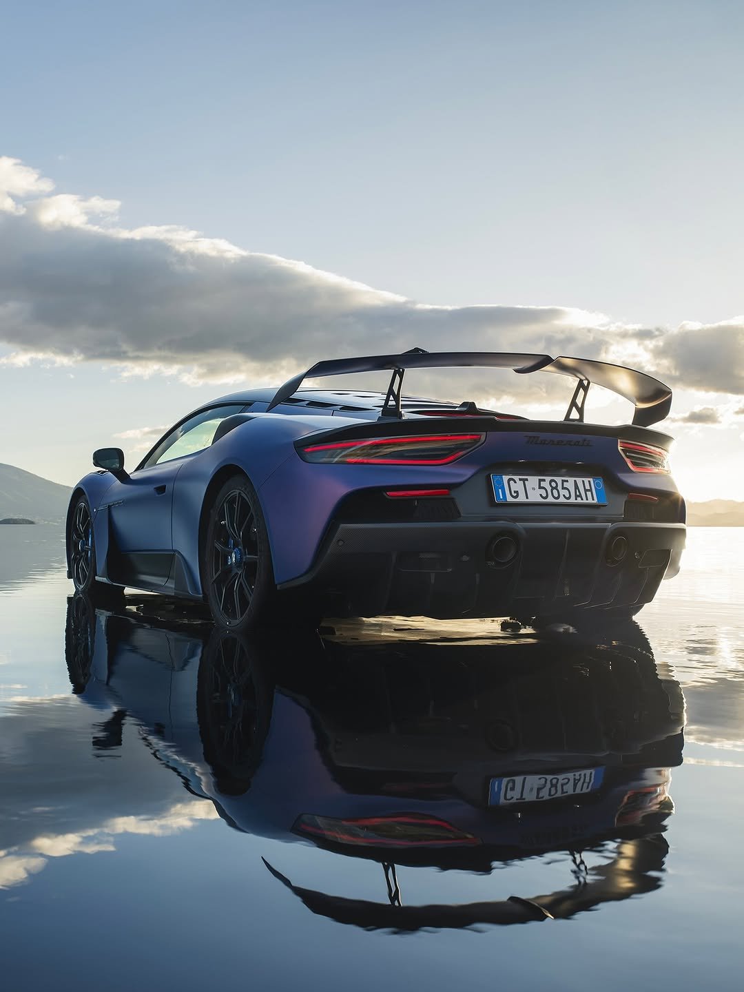 Photo by Maserati on September 05, 2025. May be an image of race car, roadster, wheel, road and text.