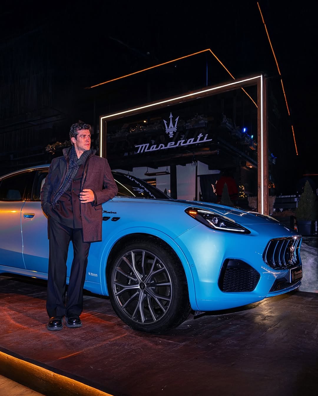 Photo shared by Maserati on February 12, 2026 tagging @robertobolle. May be an image of ‎car, wheel and ‎text that says '‎Maserati ممما ）‎'‎‎.