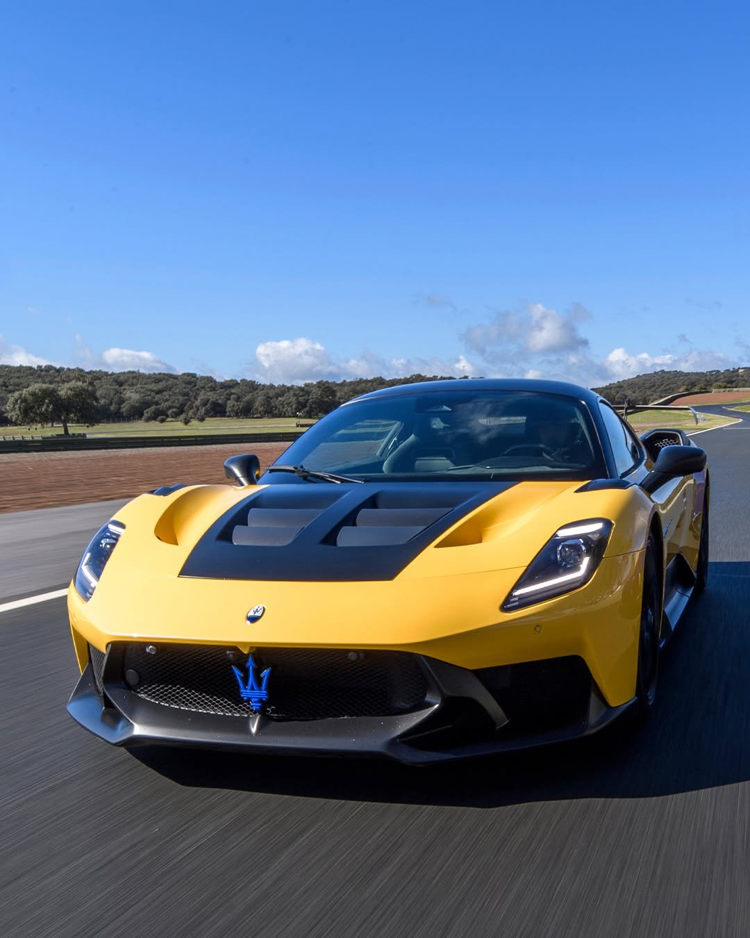 Photo by Maserati Japan | マセラティ ジャパン on February 17, 2026. May be an image of wheel, race car, road and text.