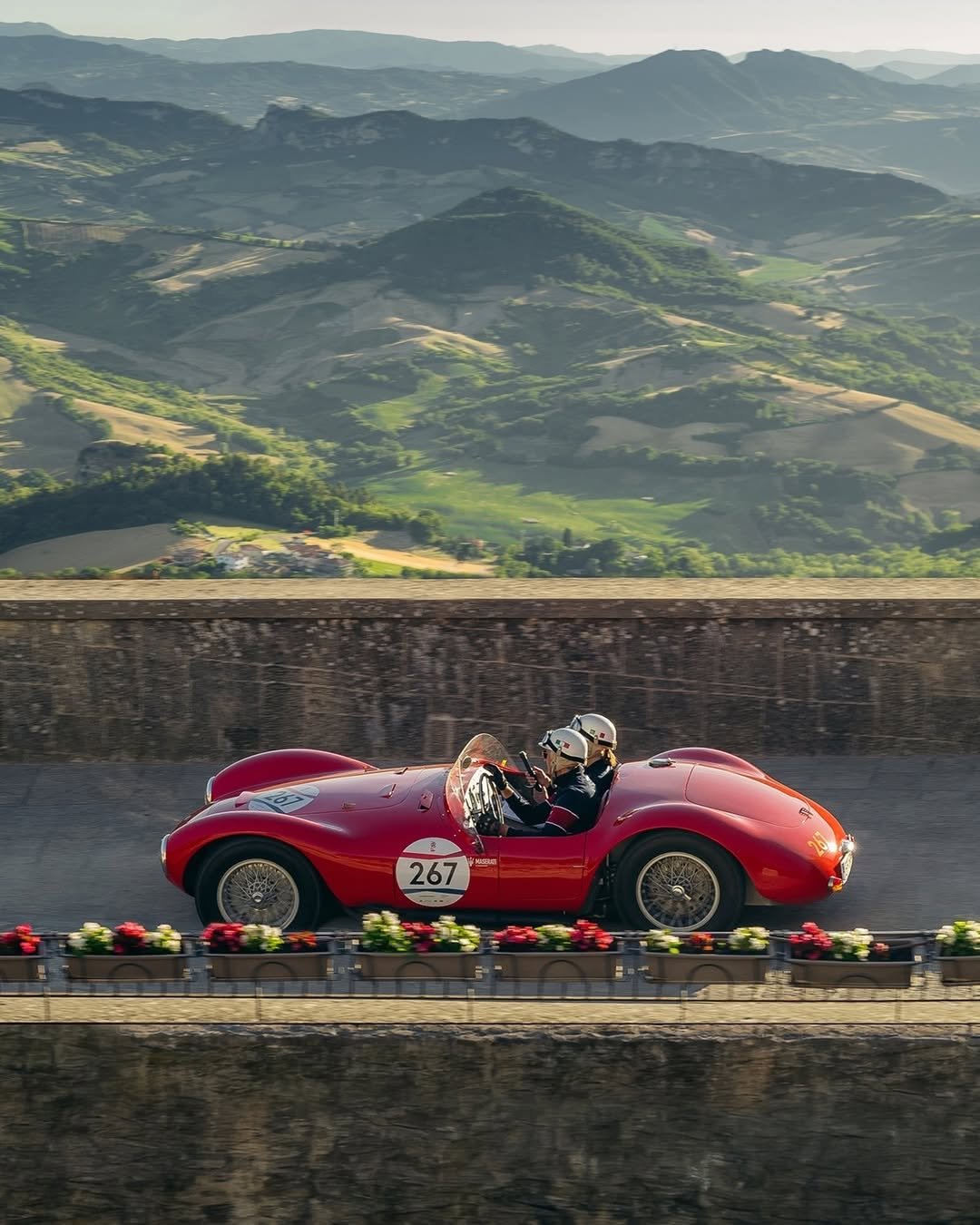 maseratimiddleeast 게시물 이미지: The journey back north commenced, from Rome to...