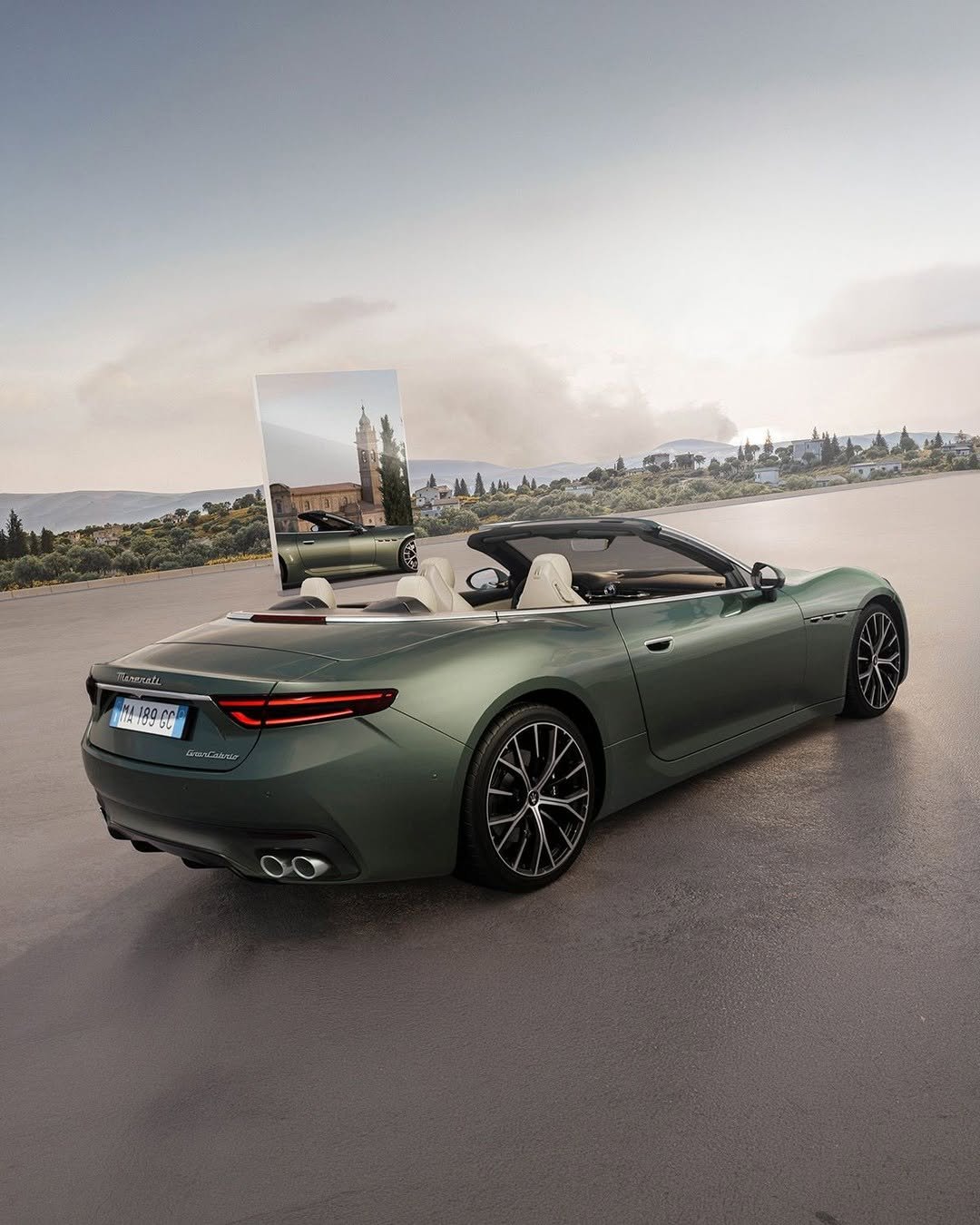 maseratimiddleeast 게시물 이미지: Italian beauty that complements the landscape....