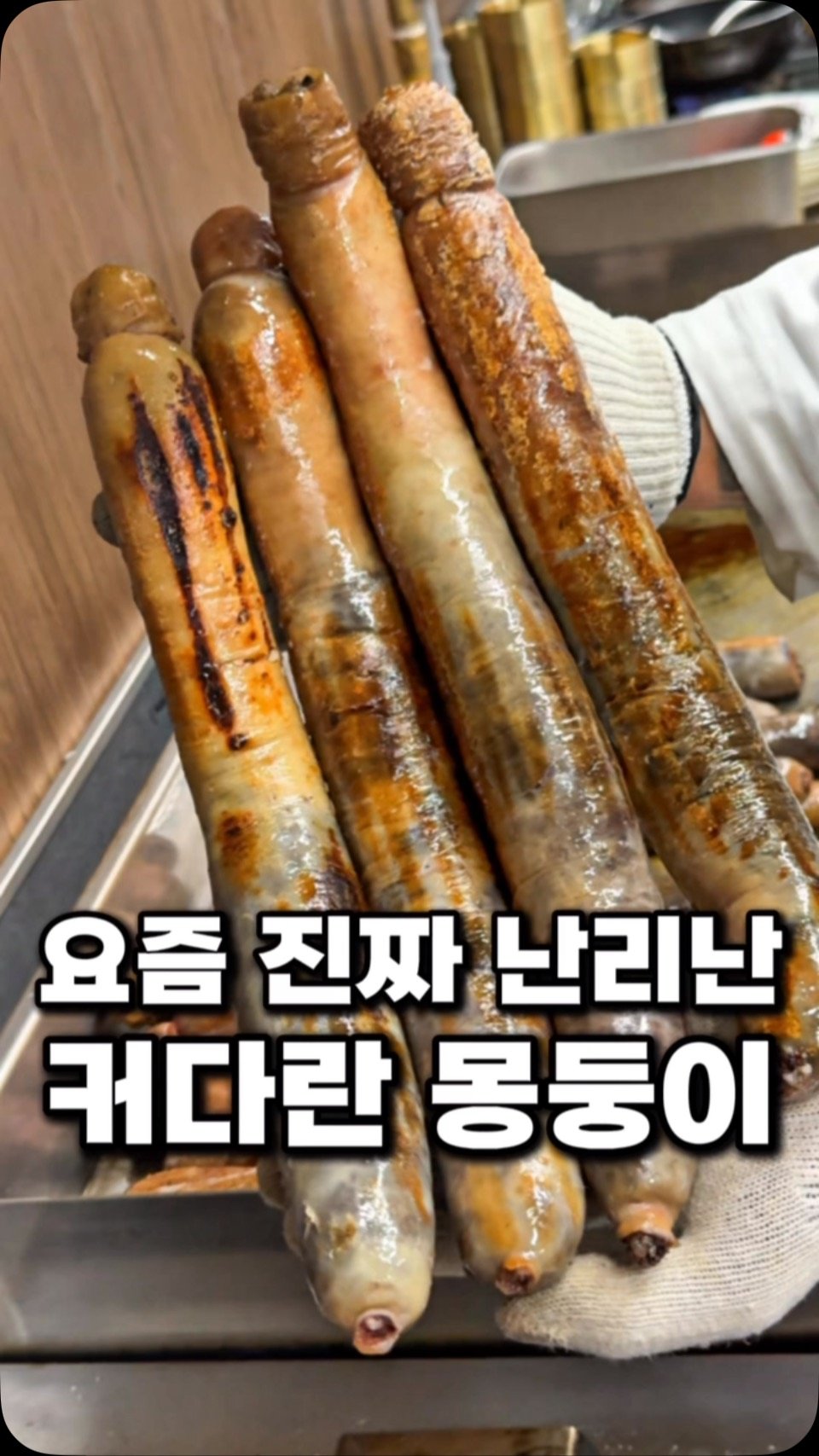 matcoder_ 게시물 이미지: 요즘 인기라는 이 커다란 것의 정체

와, 이렇게 맛있는 커다란 몽둥이는 진짜...