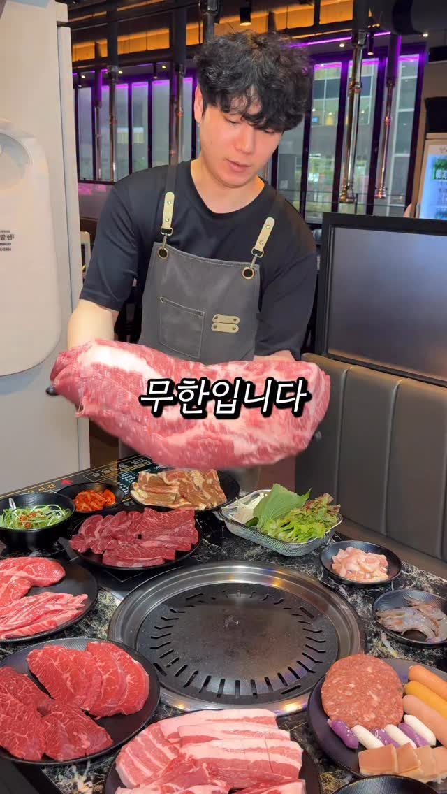 matddori_ 게시물 이미지: 20가지 소+돼지 무한 역대급 고기뷔페�

무한리필로 꽃등심, 살치살,...