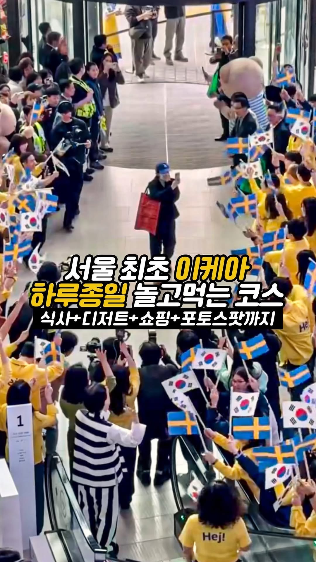 matdori.world 게시물 이미지: #광고 실시간 난리났다는,, 오픈하자마자
핫플된 서울 최초 강동 이케아...