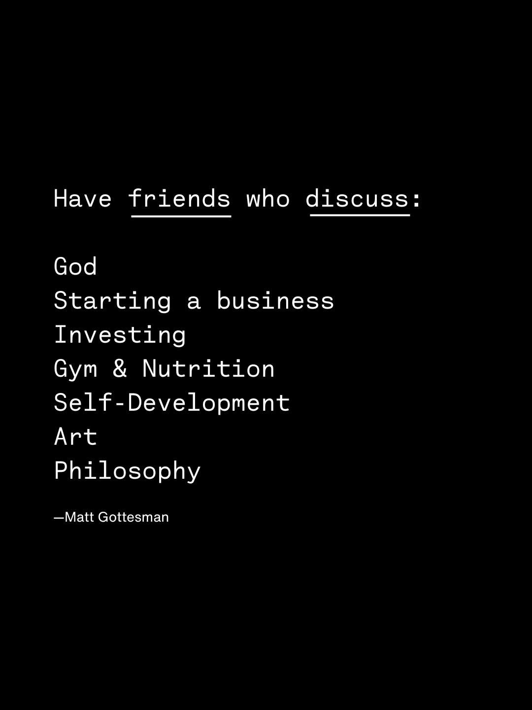 mattgottesman 게시물 이미지: Who are you around? Can you relate 1-6?

You...