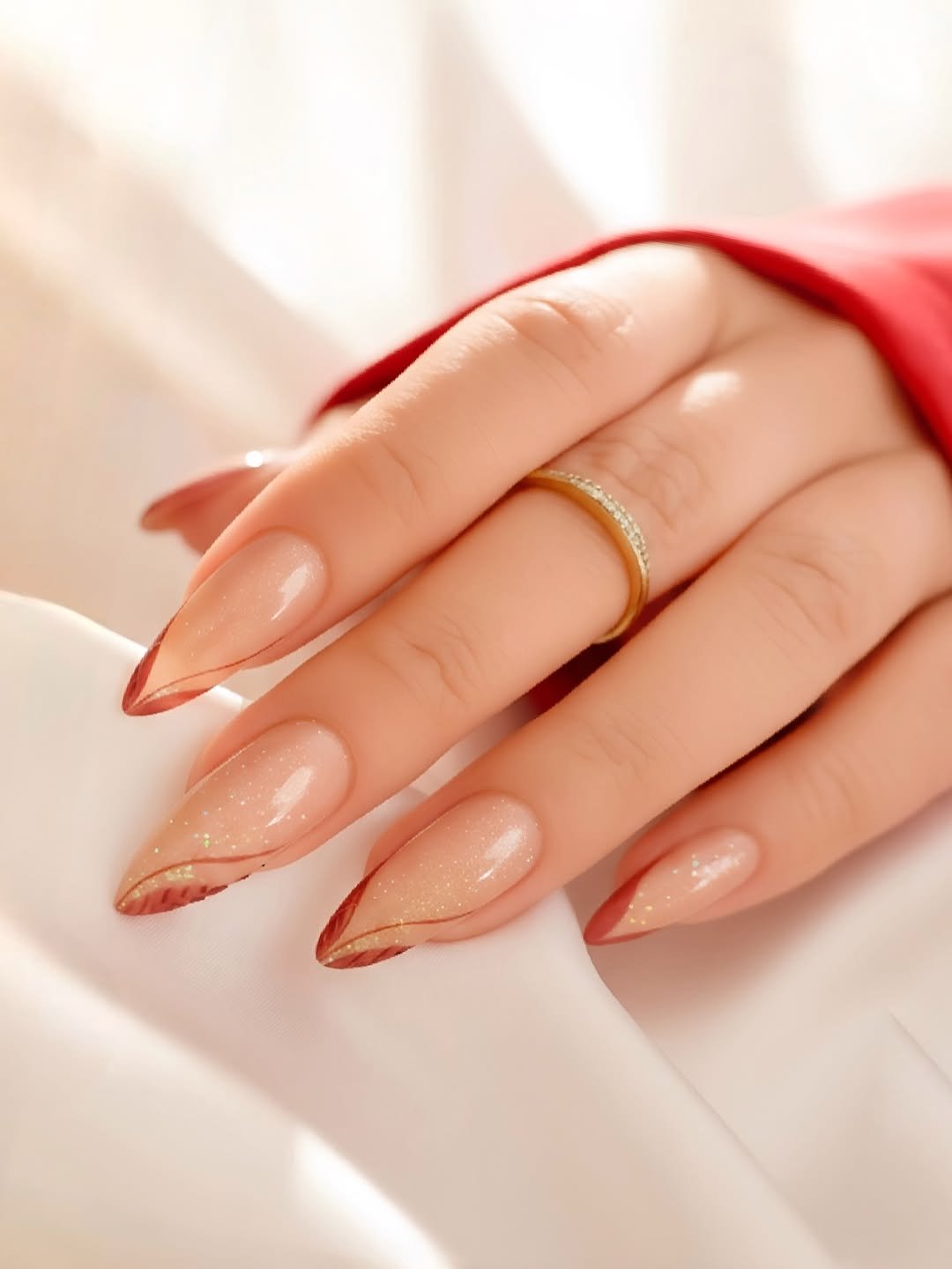 Photo by Karolina Matuszewska on November 29, 2025. May be an image of one or more people, fingernails and text.