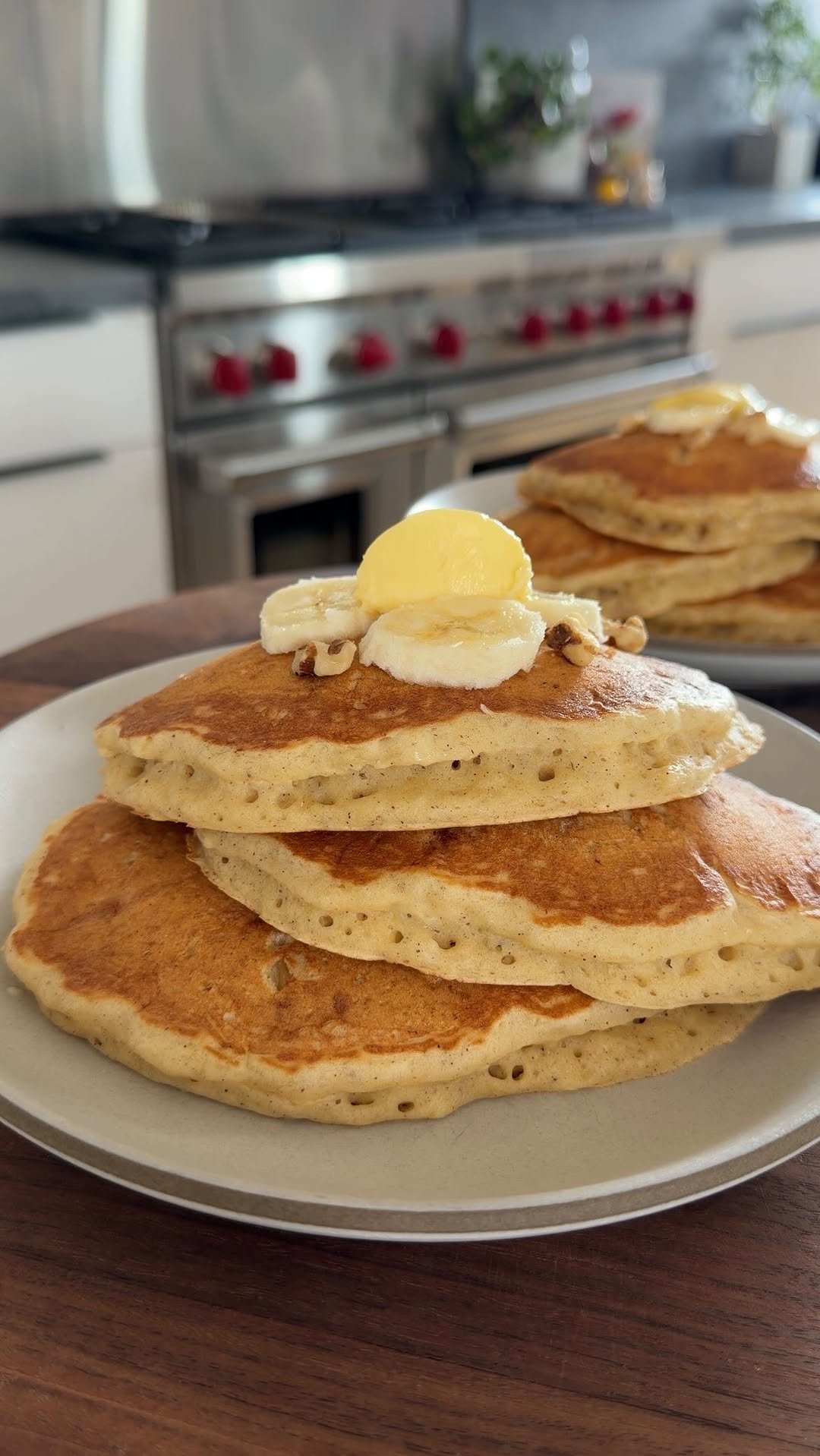 maxiskitchen 게시물 이미지: Brown butter banana bread pancakes✨

My debut...