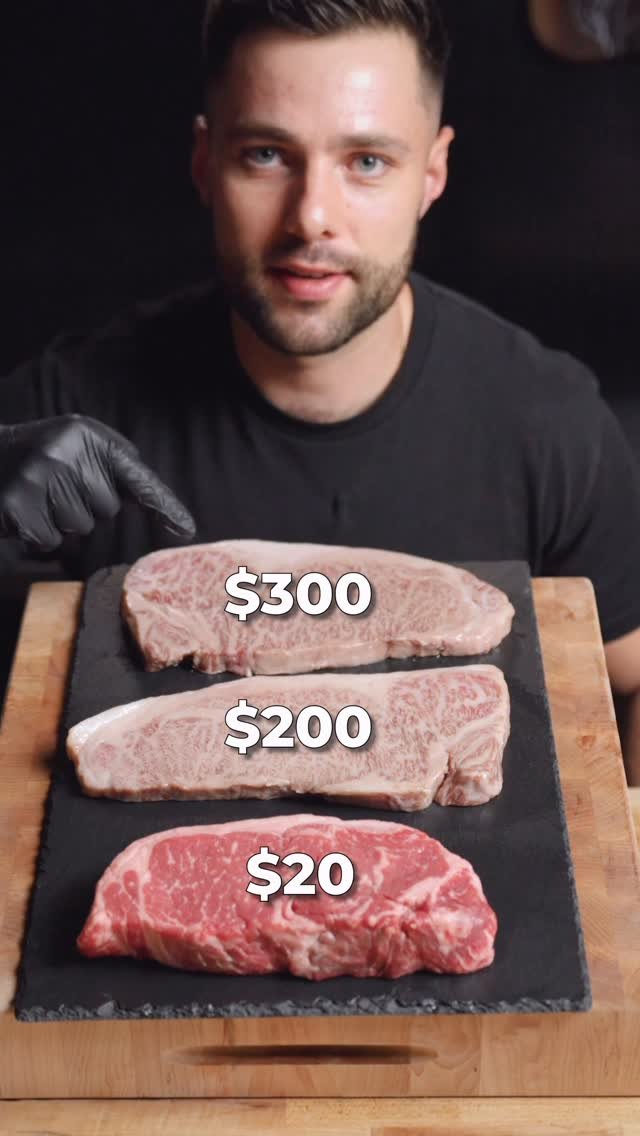 maxthemeatguy 게시물 이미지: $20 vs $200 vs $300 Steak

Which one are you...