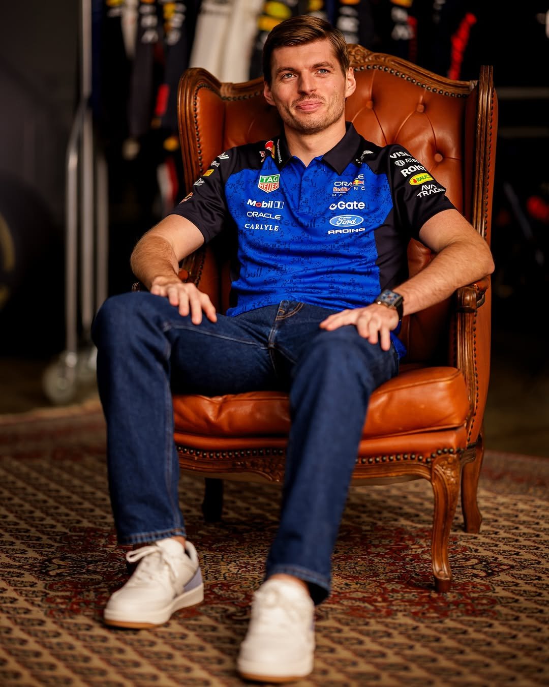 Photo by Max Verstappen on February 05, 2026. May be an image of one or more people, wrist watch and text.