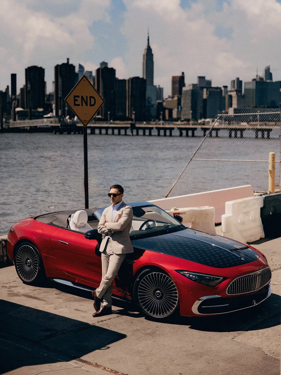 maybachluxury 게시물 이미지: A drive through New York City with @edwestwick...