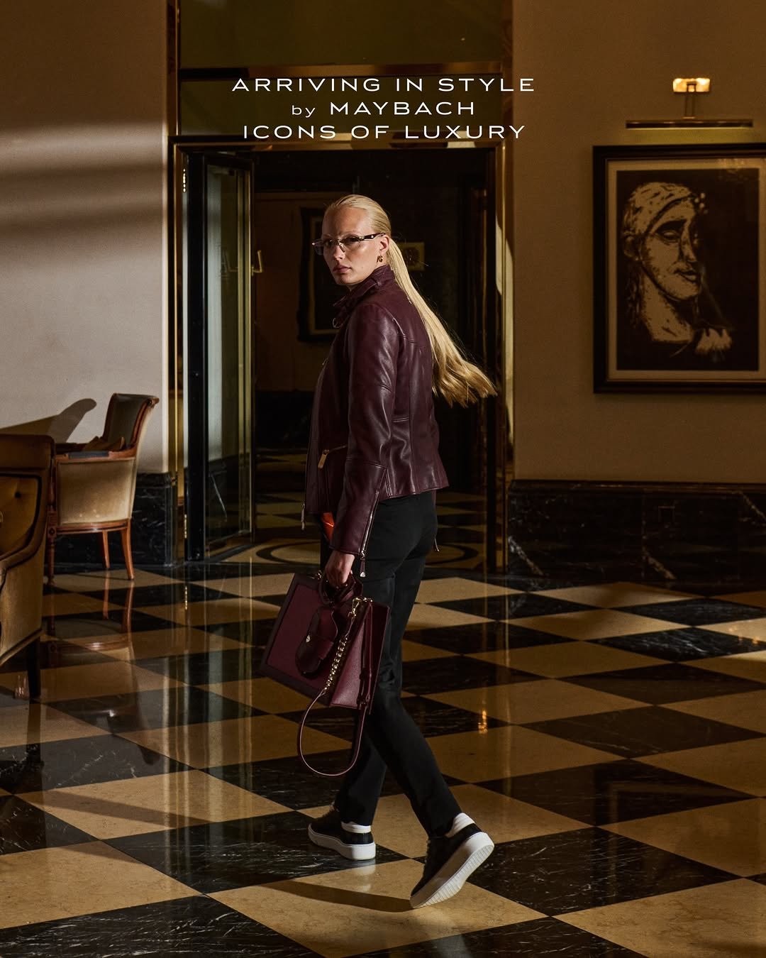 maybachluxury 게시물 이미지: Arriving in style❣️ @lenivoester wearing...