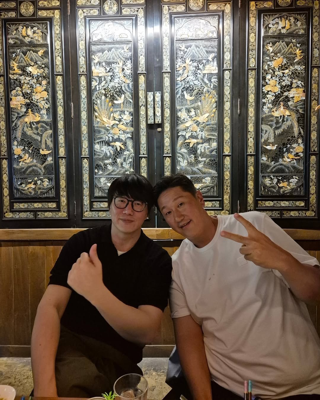 Photo by 성식영 on July 07, 2025. May be an image of 2 people and text.