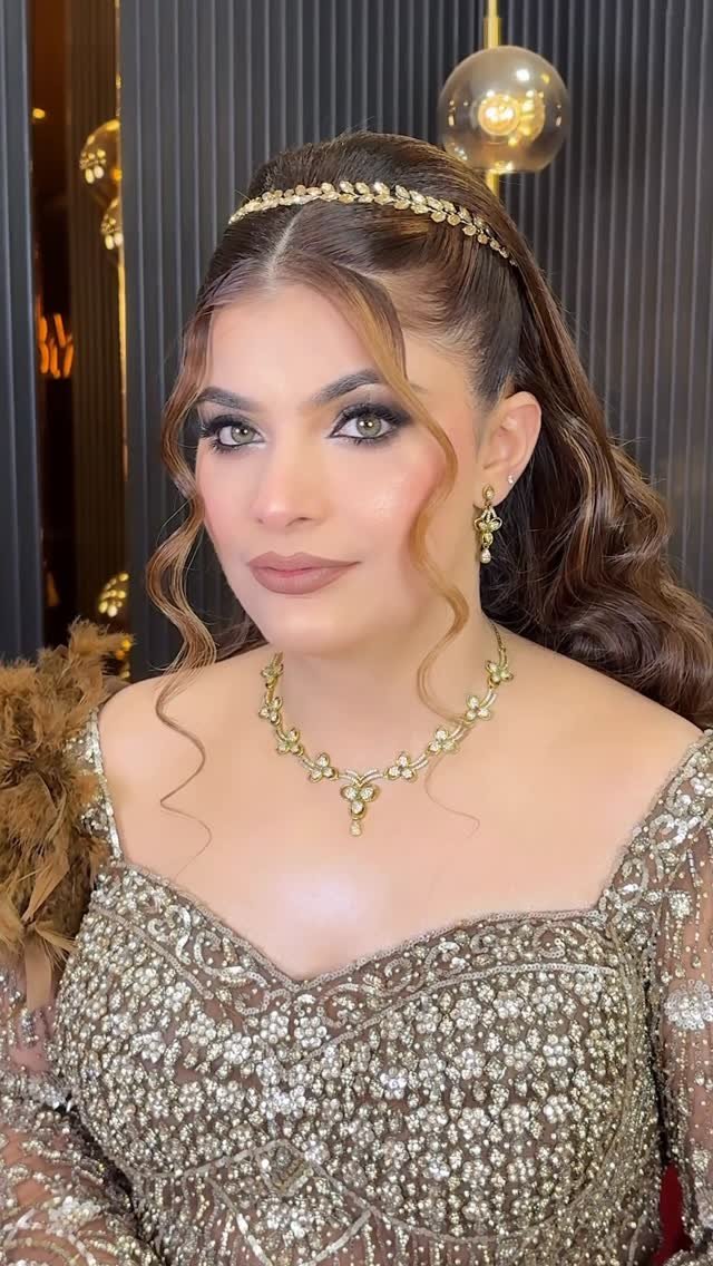 mbm_makeup_studio 게시물 이미지: Shimmer Smokey eyes for my engagement bride ❤️...