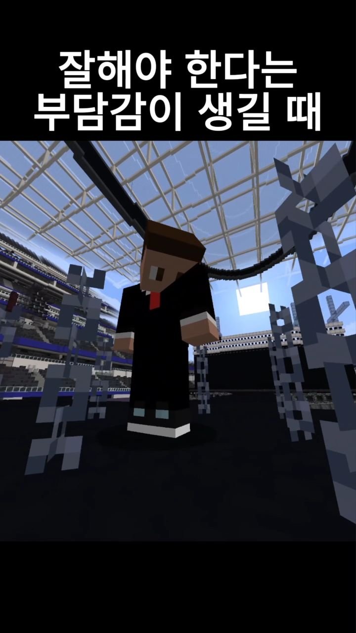 mc__teller 게시물 이미지: 잘해야 한다는 부담감이 생길 때
#reels #minecraft #감성