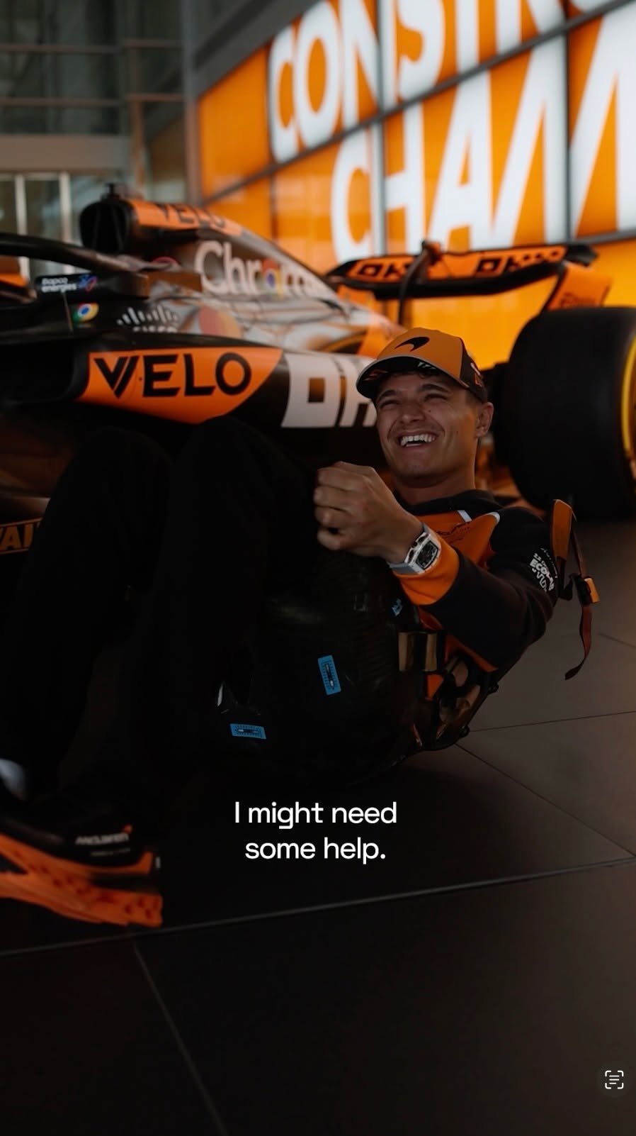mclaren 게시물 이미지: Learning with Lando, F1 seats edition 🧑‍🏫

#McLaren