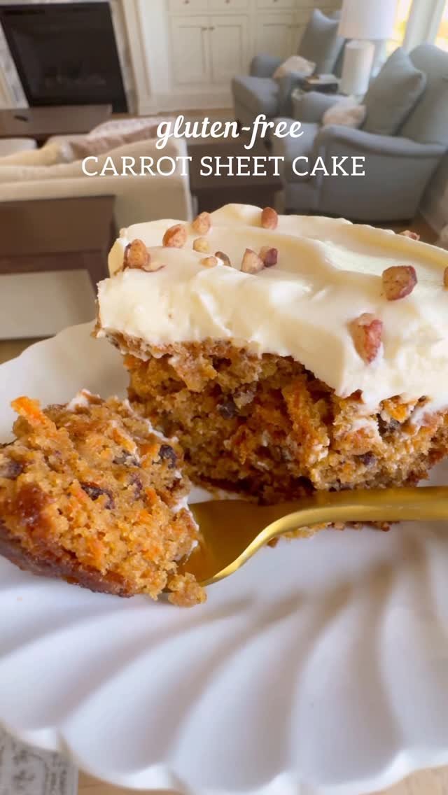 meaningfuleats 게시물 이미지: Easy Gluten-Free Carrot Cake! 🥕 Type “RECIPE”...