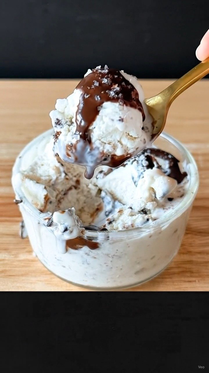 mediterranean_recipes__ 게시물 이미지: 3-Ingredient Healthy Protein Ice Cream (26g...