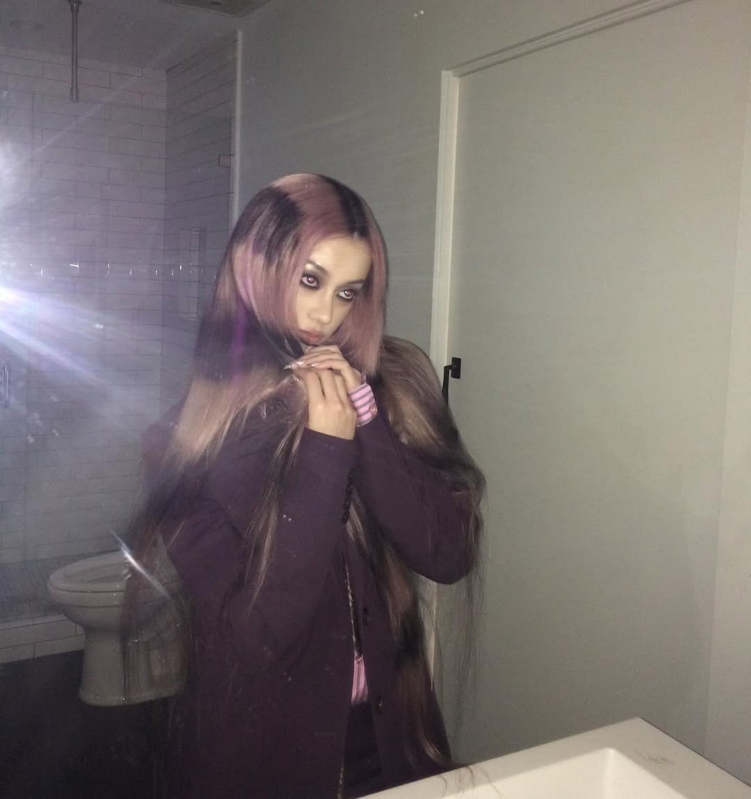 Photo by MEGAN MEI-YOK SKIENDIEL on April 07, 2026. May be a selfie of one or more people, makeup, hair and text.