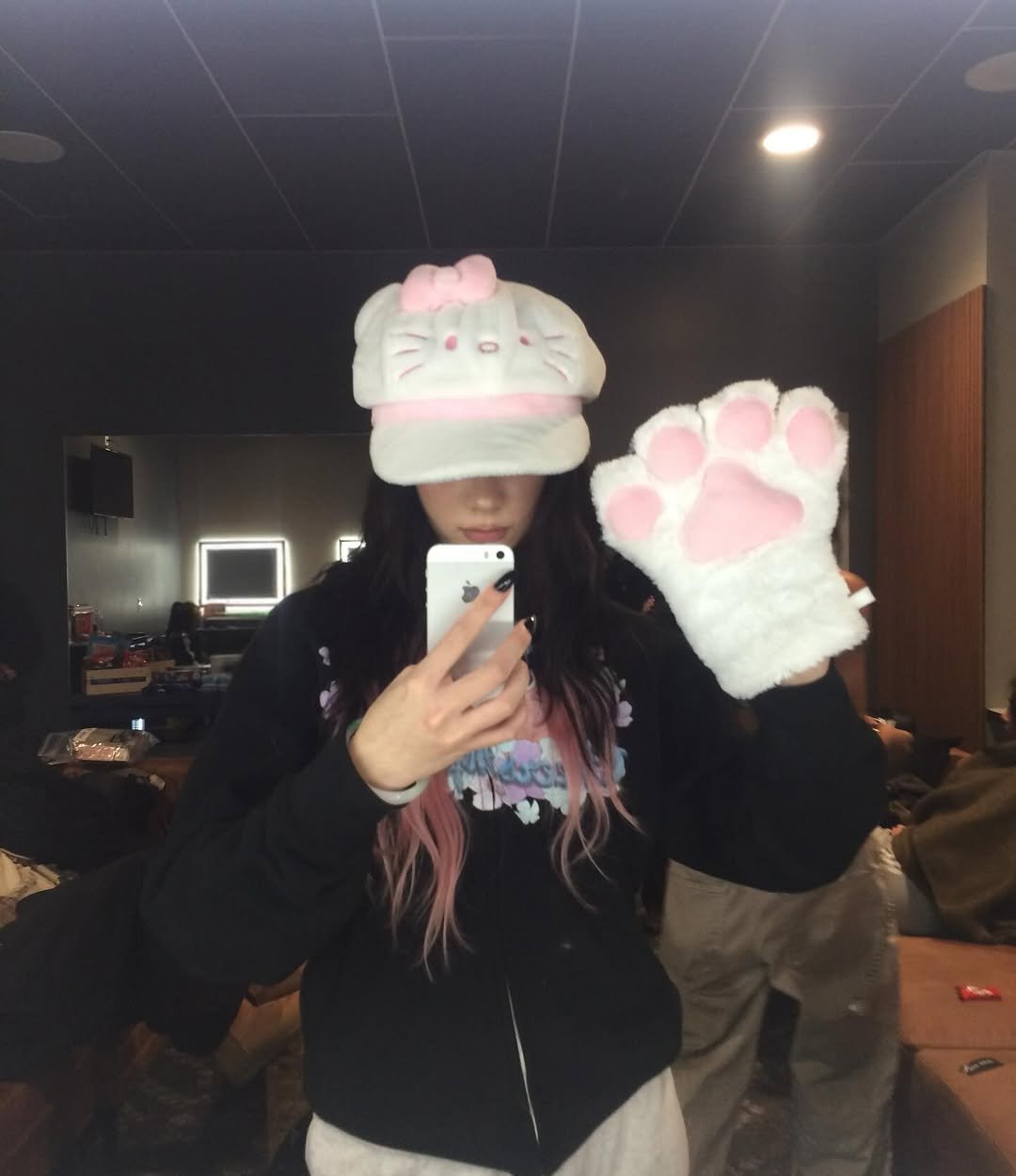 Photo by MEGAN MEI-YOK SKIENDIEL on December 05, 2025. May be a selfie of costume, bath robe and text.