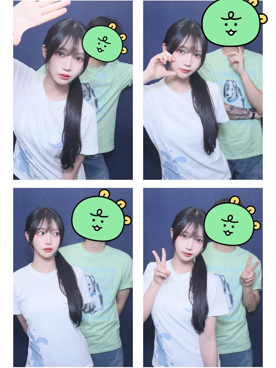 Photo shared by 나는 진희 on July 16, 2025 tagging @mehaal_fashion. May be an image of 7 people, braids, top and text.