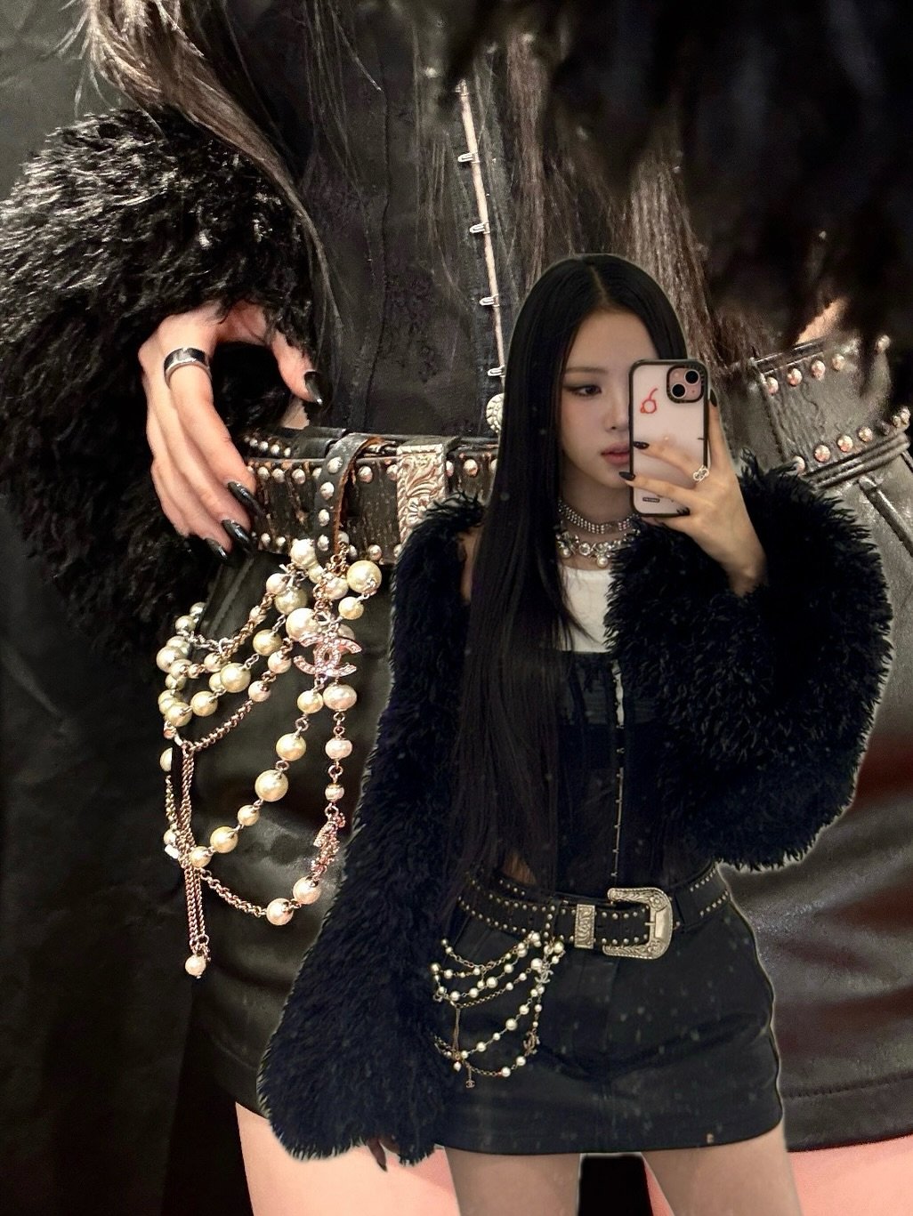 Photo by MEOVV on November 14, 2025. May be an image of belt and text.