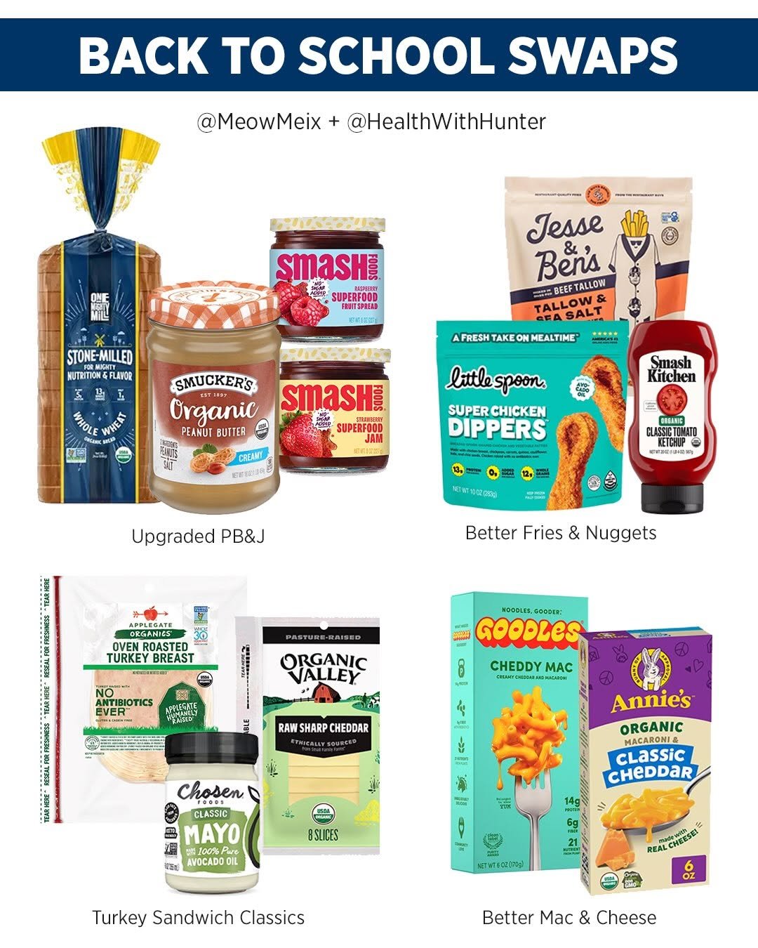 meowmeix 게시물 이미지: Back to school lunches, snack and drink swaps...