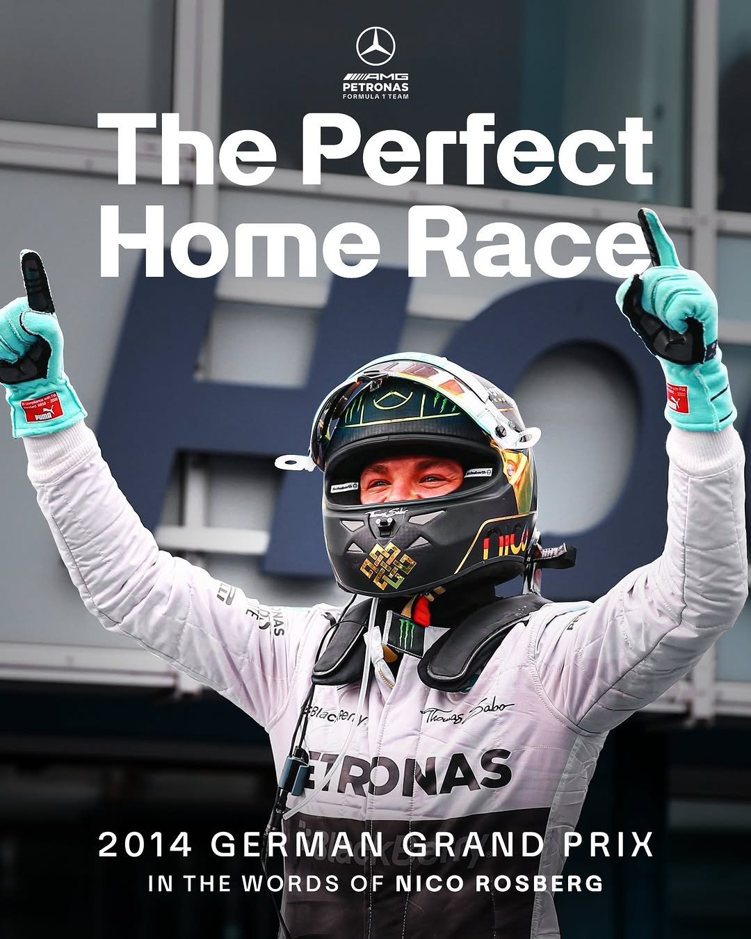 mercedesamgf1 게시물 이미지: A remarkable day for Nico, his supporters, and...
